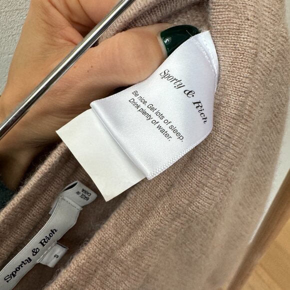 Sporty & Rich Vendome cashmere shorts - Picture 4 of 7